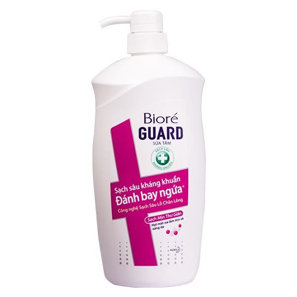 Sữa Tắm Bioré Guard Kháng Khuẩn Sạch Mịn Thư Giãn 800g
