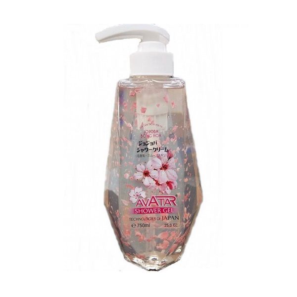 Sữa Tắm Bông Hoa Jojoba Avatar (750ml)