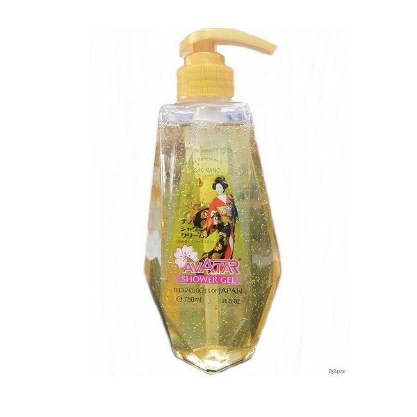 Sữa Tắm Lá Vàng 24K Nano Avatar (750ml)