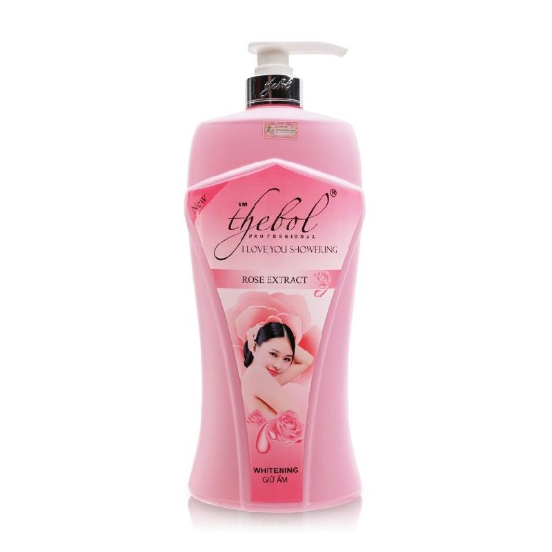Sữa Tắm Thebol Tinh Chất Hoa Hồng 1.2kg