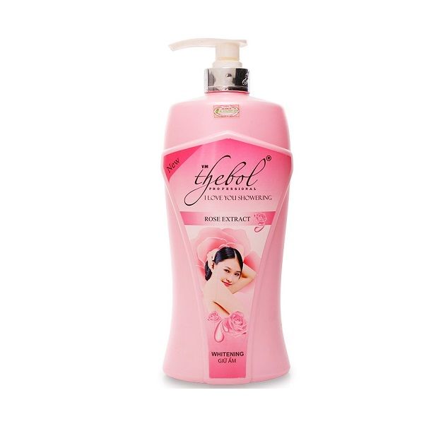 Sữa Tắm Tinh Chất Hoa Hồng Thebol Whitening (900g)