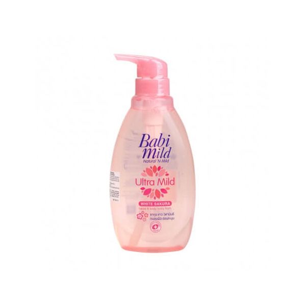 Sữa Tắm Trẻ Em Babimild White Sakura 400ml