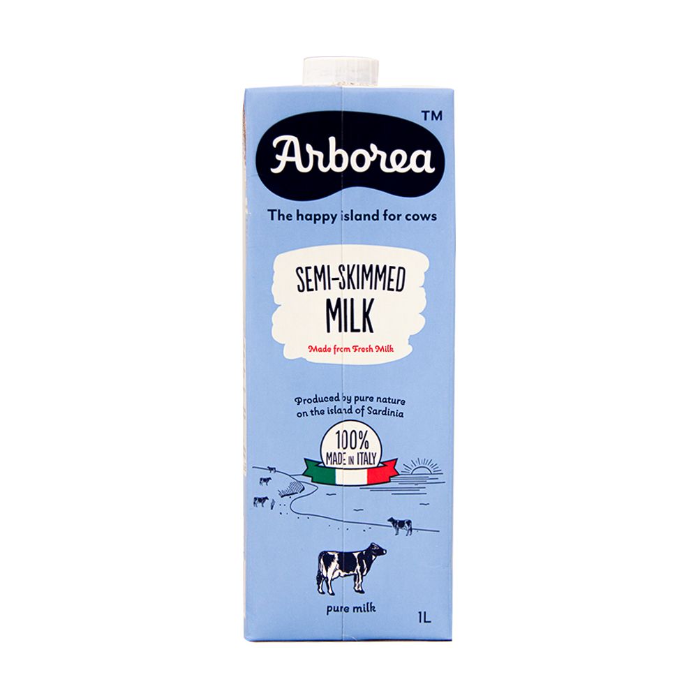 Sữa Tươi Tiệt Trùng Ít Kem Arborea 1L