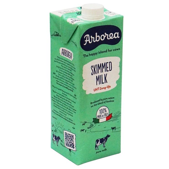 Sữa Tươi Tiệt Trùng Không Kem Arborea 1L