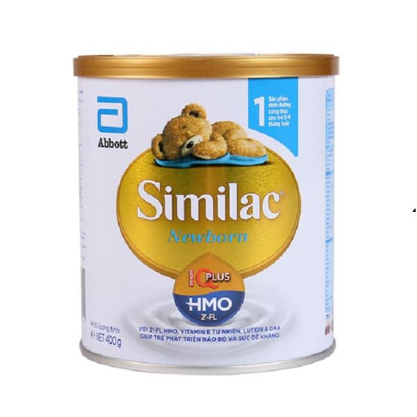 Sữa Bột Similac New Born (HMO) IQ1 400g (0-6 tháng)