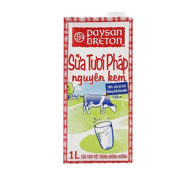Sữa Tươi Béo Paysan Breton 1L