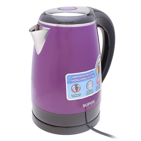 Bình Đun Siêu Tốc Hai Lớp Supor 1.7L SWF17S18AVN