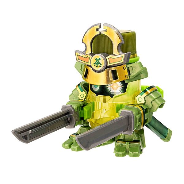 Đồ Chơi Robot Nắp Chai Bottleman Gyokurock Samurai 172789