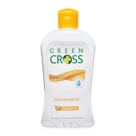 Nước Rửa Tay Green Cross Hương Dưa Táo 250Ml