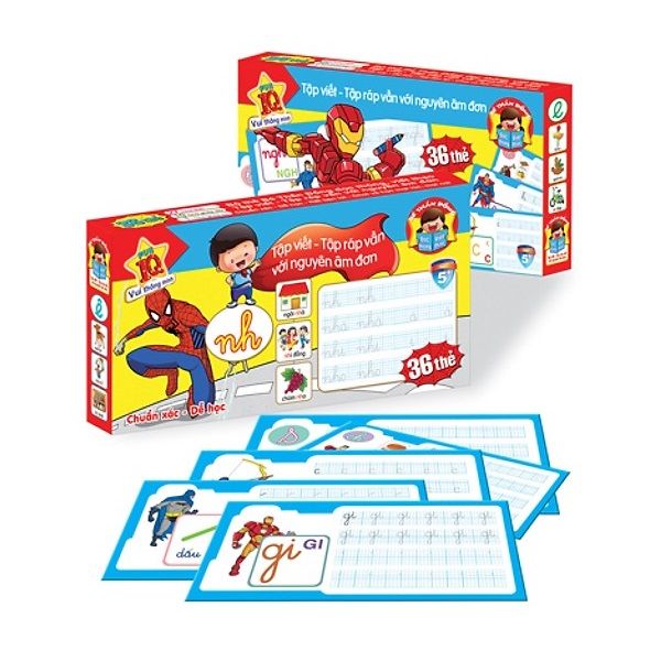 Tập Viết - Tập Ráp Vần Với Nguyên Âm Đơn