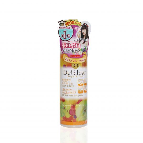 Gel Tẩy Tế Bào Chết Trái Cây Detclear 180ML
