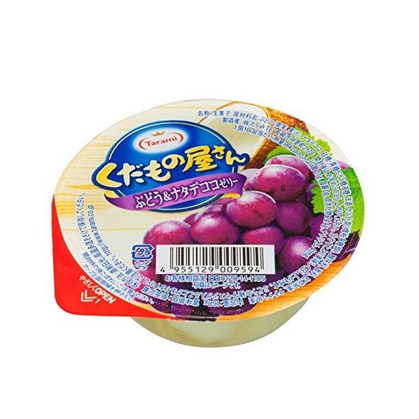 Thạch Nho Kudamono Yasan Grape Jelly Tarami 160g