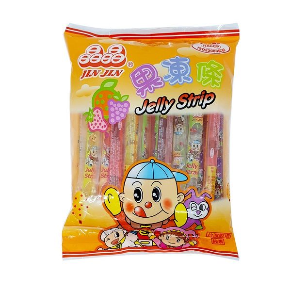 Thạch Rau Câu Jin Jin Jelly Strip - Gói 470g