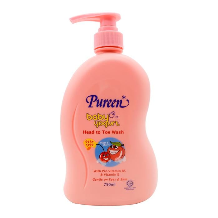 Sữa Tắm Gội Toàn Thân Pureen Tinh Chất Sữa Chua - 750ml