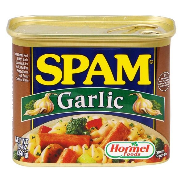 Thịt Hộp Spam Tỏi - Hộp 340g