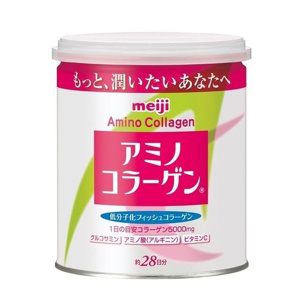 Thực Phẩm Bảo Vệ Sức Khỏe: Bột Amino Collagen Meiji 200g