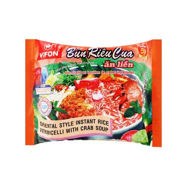 Thùng 30 Bún Riêu Cua Vifon 80g