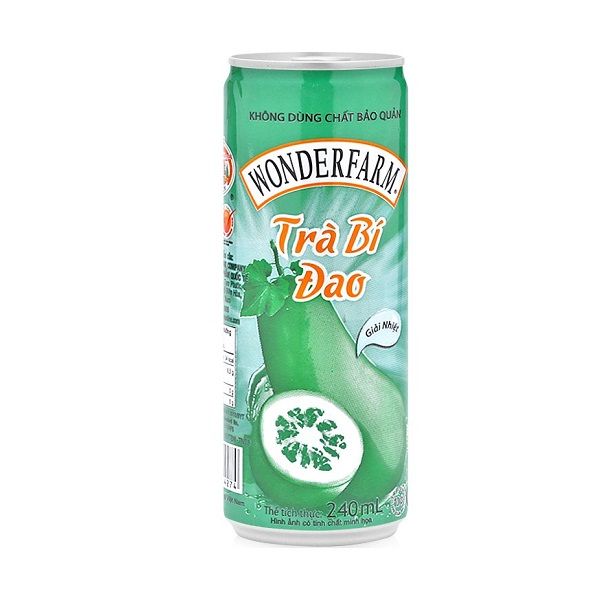 Trà Bí Đao WonderFarm - Lon Cao 240ml