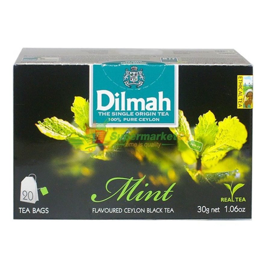Trà Dilmah Hương Bạc Hà - 1.5g x 20 Gói