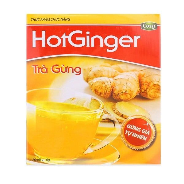 Trà Gừng HotGinger Cozy 10g - Hộp 20 Gói