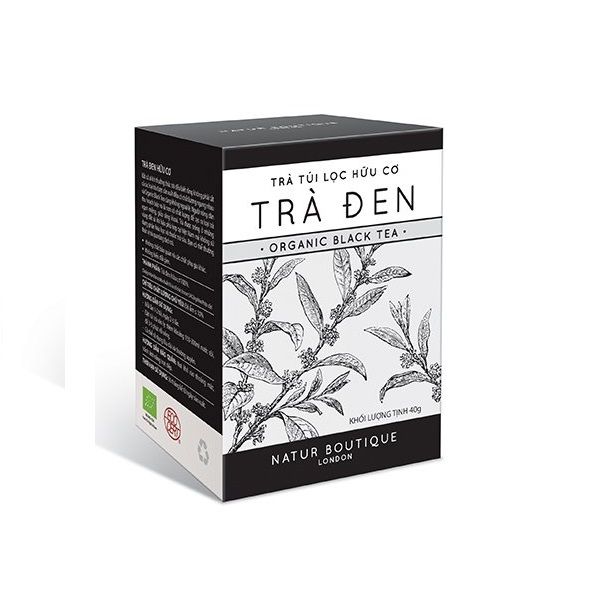 Trà Đen Organic Fito Túi Lọc 36g