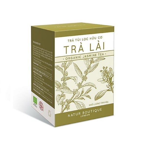 Trà Lài Organic Fito Túi Lọc 36g