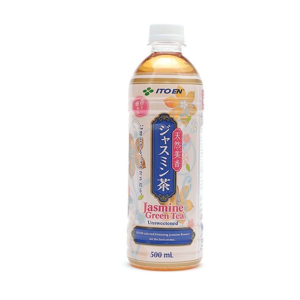 Trà Xanh Jasmine Green Tea Không Đường (500ml)