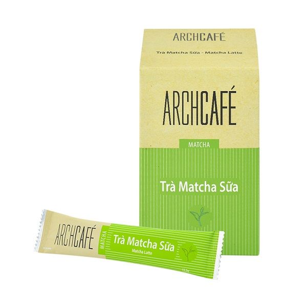 Trà Xanh Nhật Matcha Latte Archcafe - 12 Gói x 13.5g