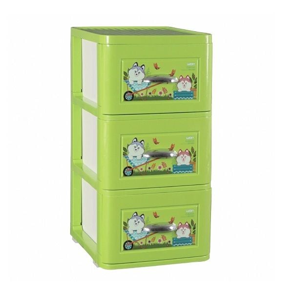 Tủ Lucky 3 Tầng 38 x 41 x 75 cm - Qui Phúc
