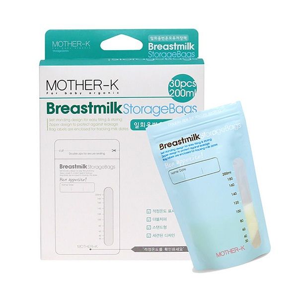 Túi Trữ Sữa Cảm Ứng Nhiệt Mother-K Hàn Quốc KM13002 - 30 Túi