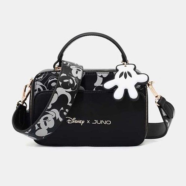 Túi Hộp Mickey Đeo Chéo Juno Màu Đen TXN380-DEN (Store 1001)