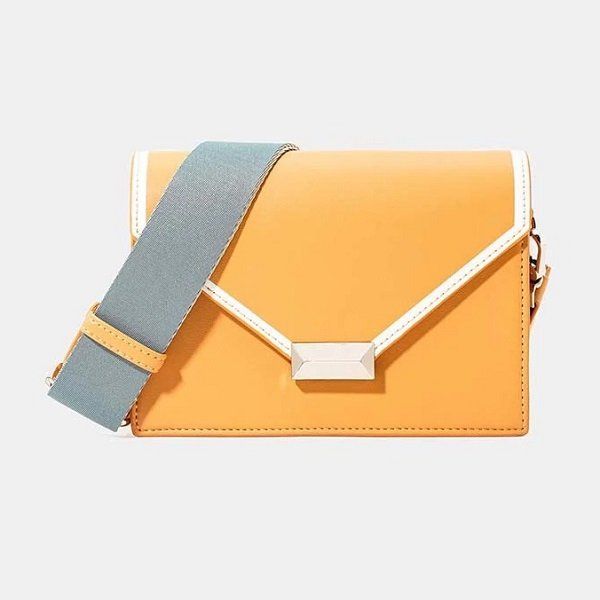 Túi Xách Nhỏ Trang Trí Viền Juno Màu Vàng TXN406 (Store 1001)