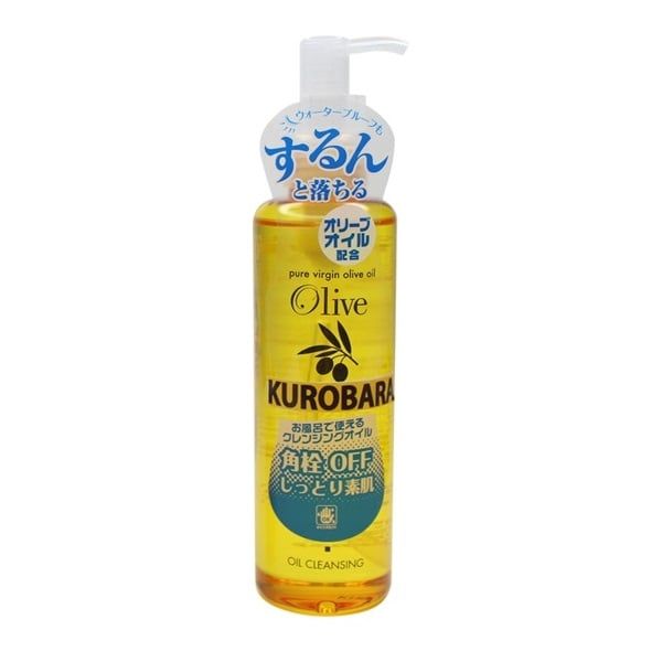 Dầu Tẩy Trang Kurobara Olive Oil Garden Moisturizing Cleansing Oil 200ml