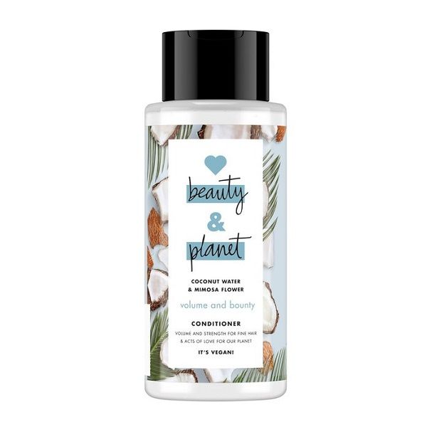 Dầu Xả Giúp Tóc Bồng Bềnh Love Beauty & Planet Volume And Bounty 400ml