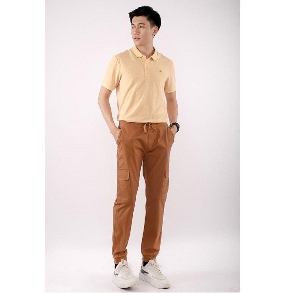 Quần Jogger Khaki Nâu Couple TX 3008