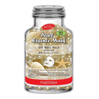Mặt Nạ Purederm Hình Chai Ngọc Trai 18g