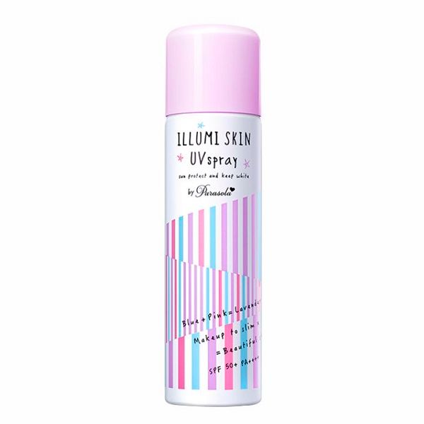 Xịt Chống Nắng Dưỡng Da Tạo Hiệu Ứng Thon Gọn Naris Parasola Illumi Skin UV Spray SPF50+ PA++++ 80g