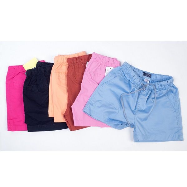 Quần Short KaKi Lưng Thun Nữ Giorno Mimosa Màu Hồng Phấn C38