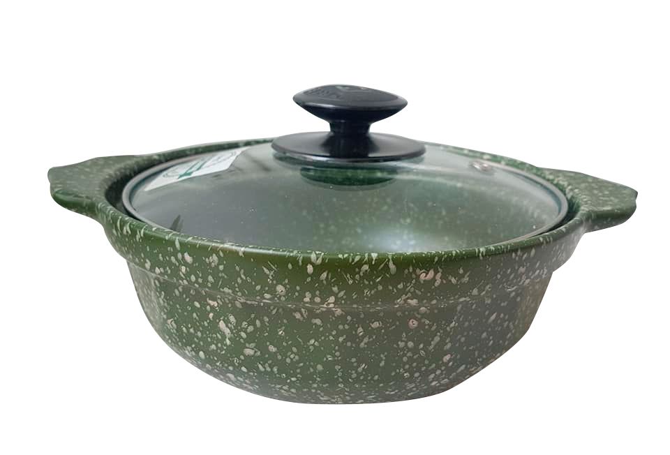 Nồi Lẩu Sứ Vân Đá Ngọc Bích MMVLE 1.5 Lít