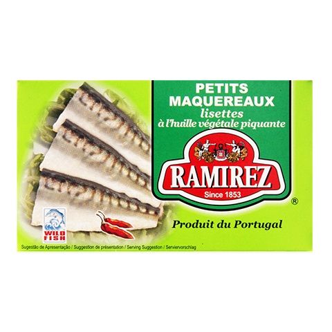 Cá Nục Ngâm Dầu Ramirez Vị Cay (125g)