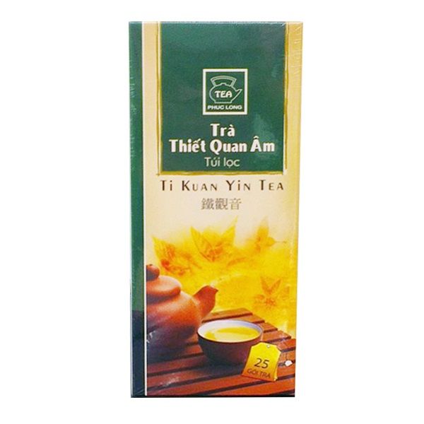 TRÀ PHÚC LONG THIẾT QUAN ÂM TÚI LỌC 25 x 2G