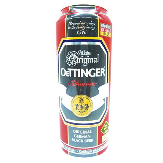 Bia đen OETTINGER SCHWARZBIER 4,9% 0,5l