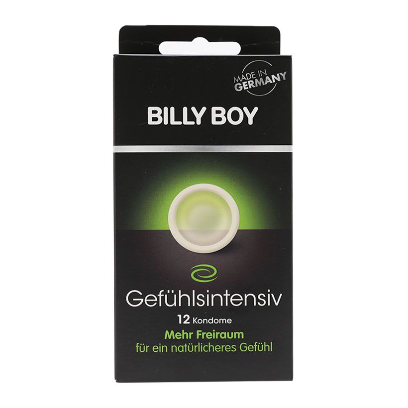 Bao Cao Su Billy Boy Gefuhlsintensiv Hứng khởi - Hộp 12 Cái