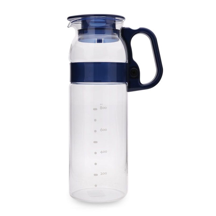 Bình Nước Thủy Tinh Có Quai Iwaki KT2933-BL 1.3L