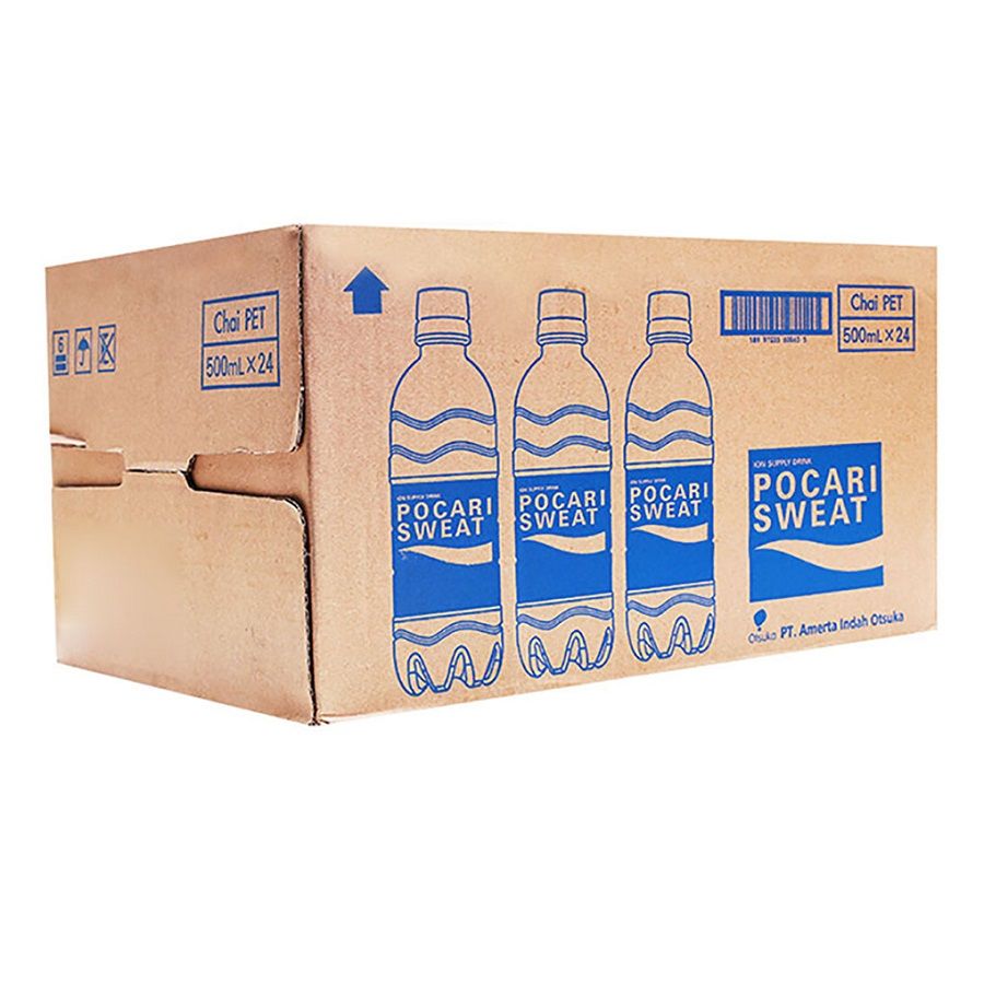 Thùng Nước Uống Ion Pocari Sweat Chai 500ml (24 Chai)