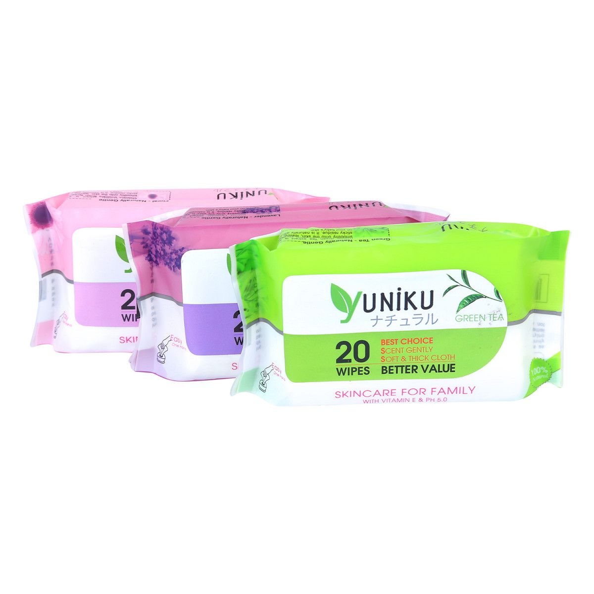 Khăn Ướt Yuniku - 20 Tờ
