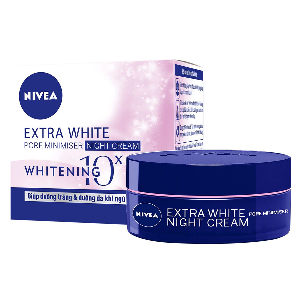 Kem Dưỡng Trắng Da Nivea Extra White - Đêm 50ml
