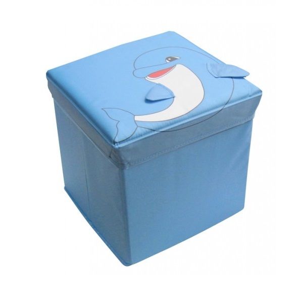 Hộp Ghế Vuông Hình Cá Heo Hmd-016b