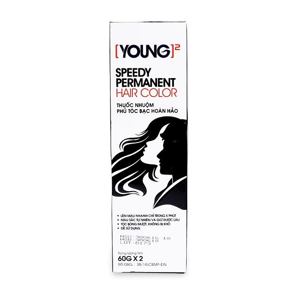 Thuốc Nhuộm Tóc Young 201 - Natural Black