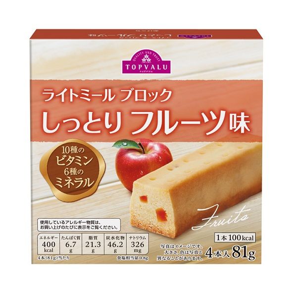Bánh Vị Trái Cây Topvalu - Hộp 81g
